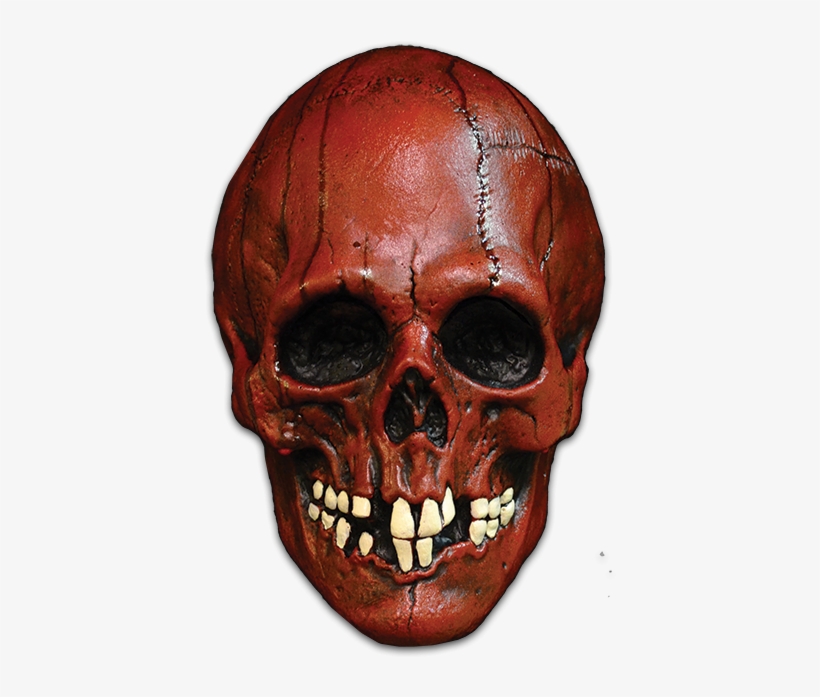 Nightowl Skull - Blood - Halloween Mask Png, transparent png #497546