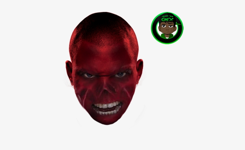 Share This Image - Red Skull Head Png, transparent png #497575