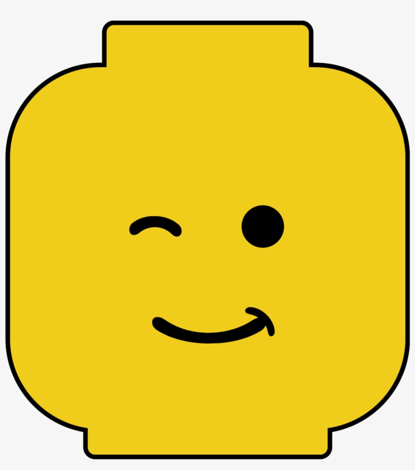Lego Man Silhouette At Getdrawings - Printable Lego Man Head, transparent png #497995