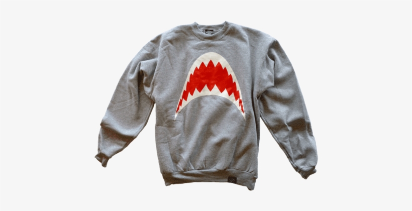 Phantom Shark Teeth - Crew Neck, transparent png #498012