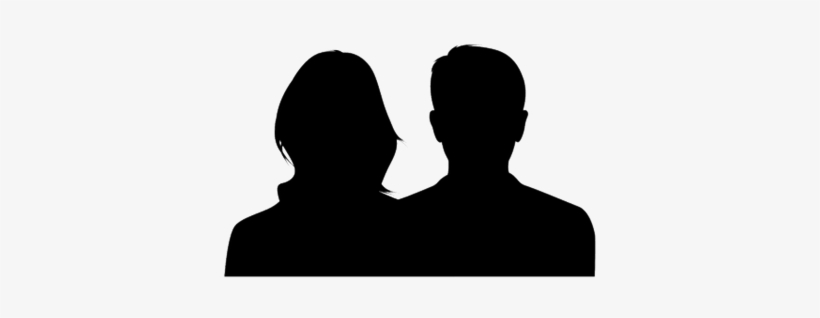 Couple - Silhouette Men And Women, transparent png #498036