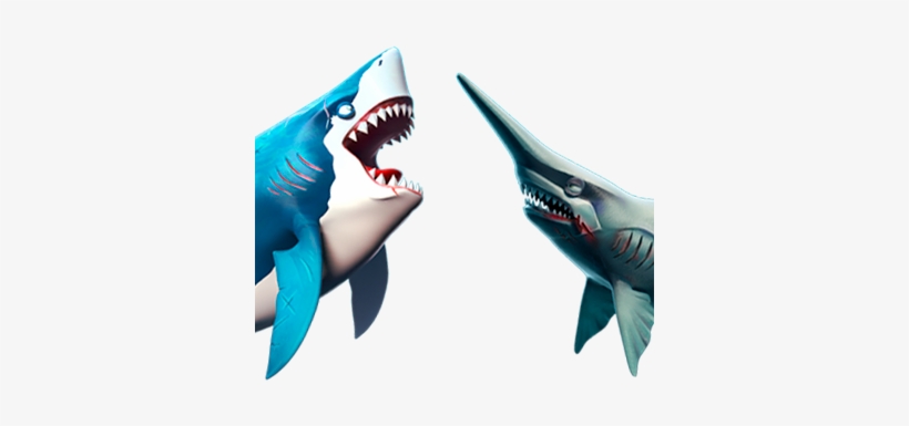 Experience Life As A Shark And Eat Everything That - Hungry Shark World Console, transparent png #498102