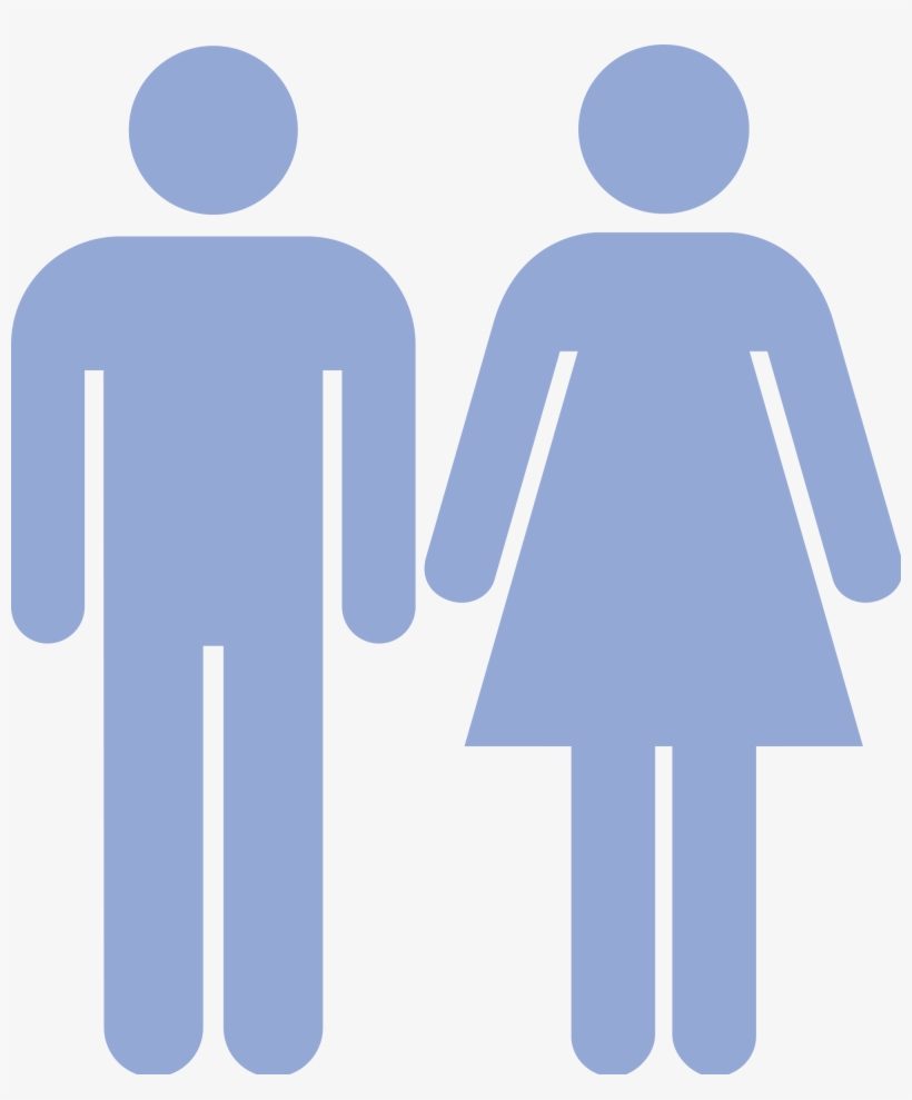 Open - Female Toilet Sign, transparent png #498201