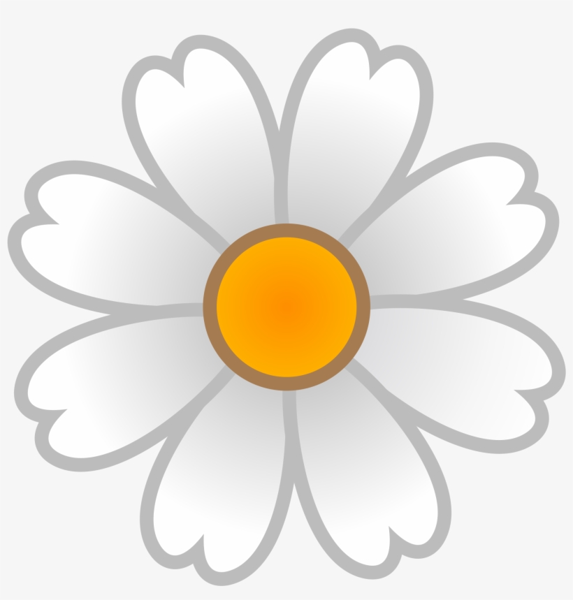 Open - White Flower Emoji Png, transparent png #498344