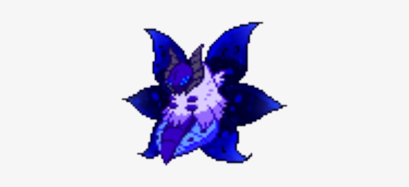 Blue Gradient Volcarona - Volcarona Shiny, transparent png #498477