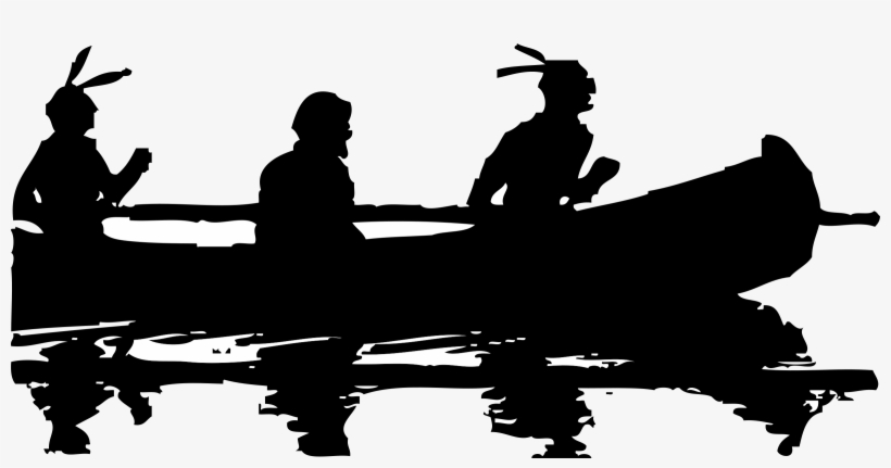 Svg Transparent Library Kayak Clipart Native Canoe - Canoe Clip Art, transparent png #498739