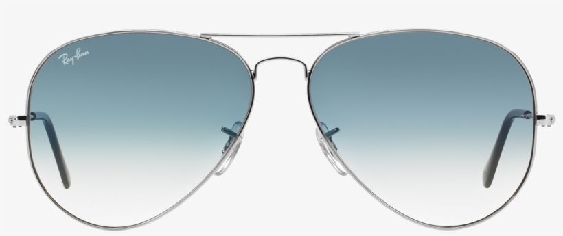 Ray Ban Rb3025 003/3f Silver/ Blue Gradient - Ray-ban Rb3025 003/3f (55/14), transparent png #499118