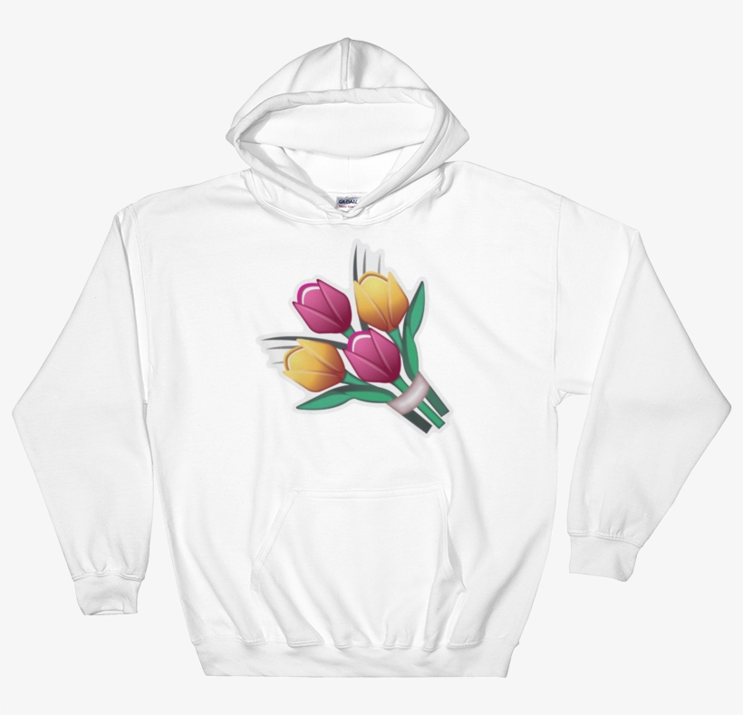 Emoji Hoodie - Bouquet-just Emoji - Hoodie, transparent png #499139