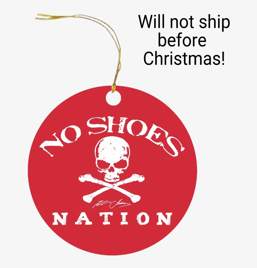 No Shoes Nation Ornament - Custom Pirate Flag Kenny Chesney Machine ...