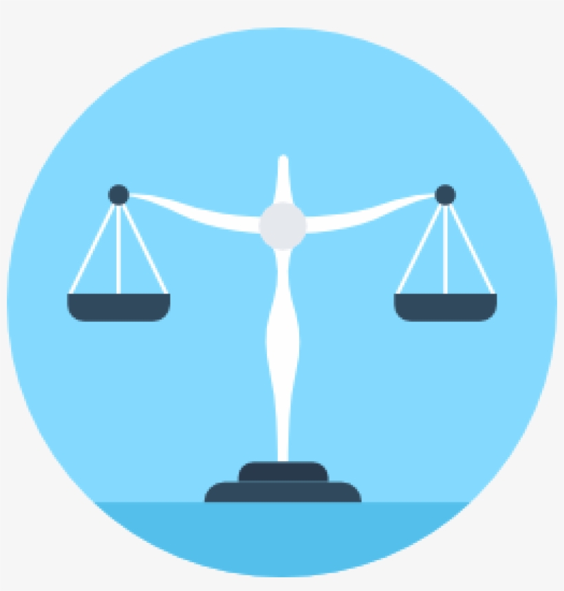 Balance-1024x1024 - وکتور ترازو عدالت, transparent png #499547