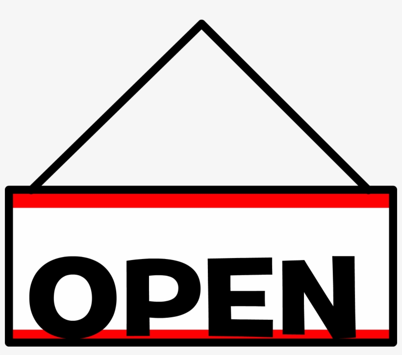 Open Closed Sign - Portable Network Graphics, transparent png #499646