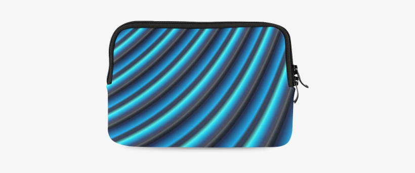 Glossy Blue Gradient Stripes Ipad Mini - Blue, transparent png #499701