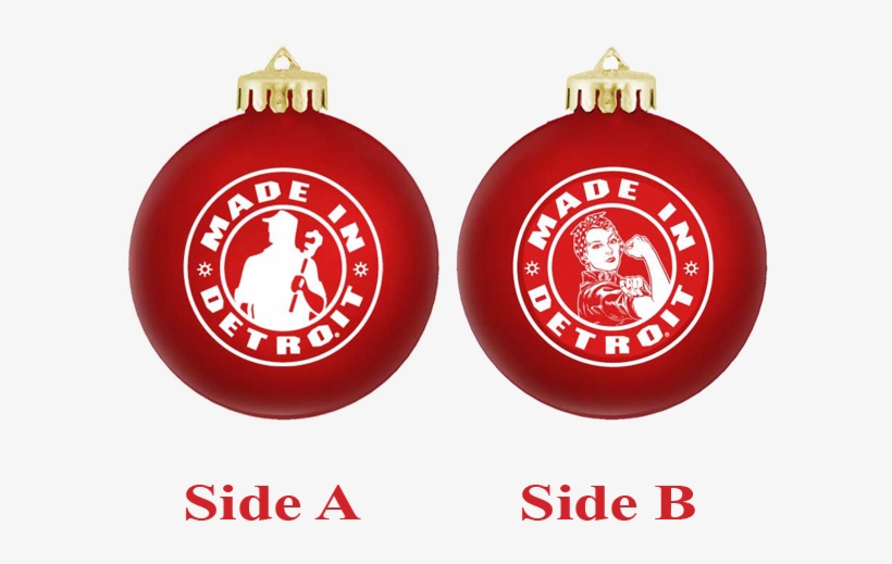 Holiday Bulb Ornaments - Made In Detroit, transparent png #499754