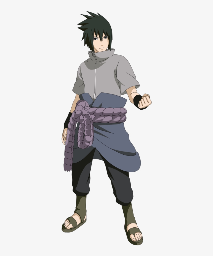 Naruto And Sasuke Png Banner Free Library - Sasuke Uchiha Png, transparent png #499756