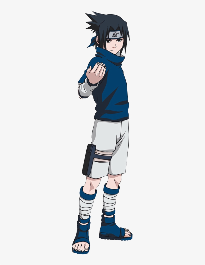 Sasuke Uchiha - Naruto Uchiha Sasuke Chunin Exam Cosplay Costume, transparent png #499884