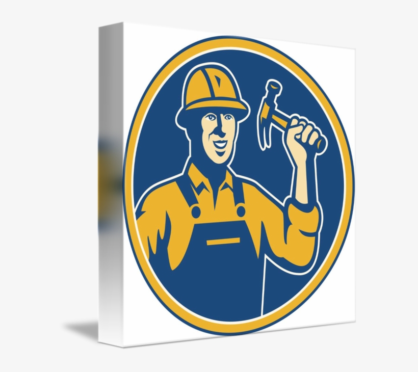 Clipart Free Carpenter Clipart Tradesmen - Happy Labor Day Worker Greeting Card, transparent png #4900271