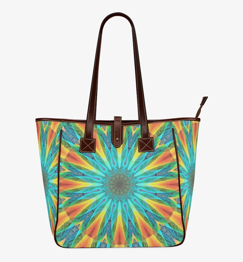 Aqua Gold Joy To The World Flowers, Zen Rainbow - Afro American Women In The Dark Waterproof Fabric Women's, transparent png #4900410