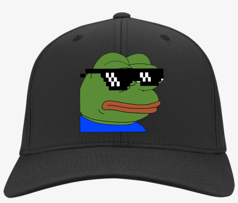 Pepe Thug Life Glasses Hat Tees Town Png Transparent - Hat, transparent png #4900412
