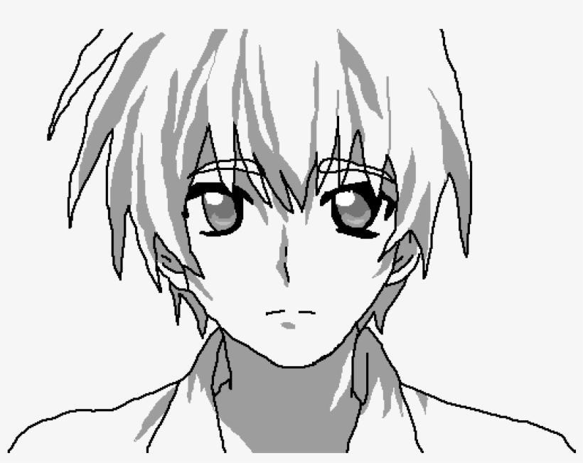 Anime Boy Base - Anime Boy Base Drawing, transparent png #4900972