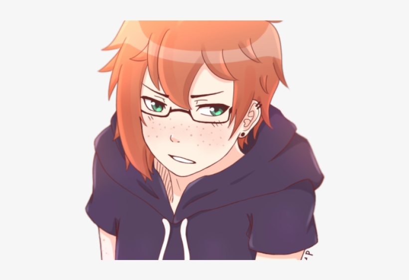 Anime Boy Clipart Nerdy - Stardew Valley Sebastian Ginger, transparent png #4901280