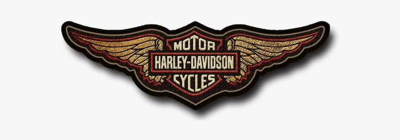 Harley-davidson® Wings Patch Sign - Harley Davidson, transparent png #4901607