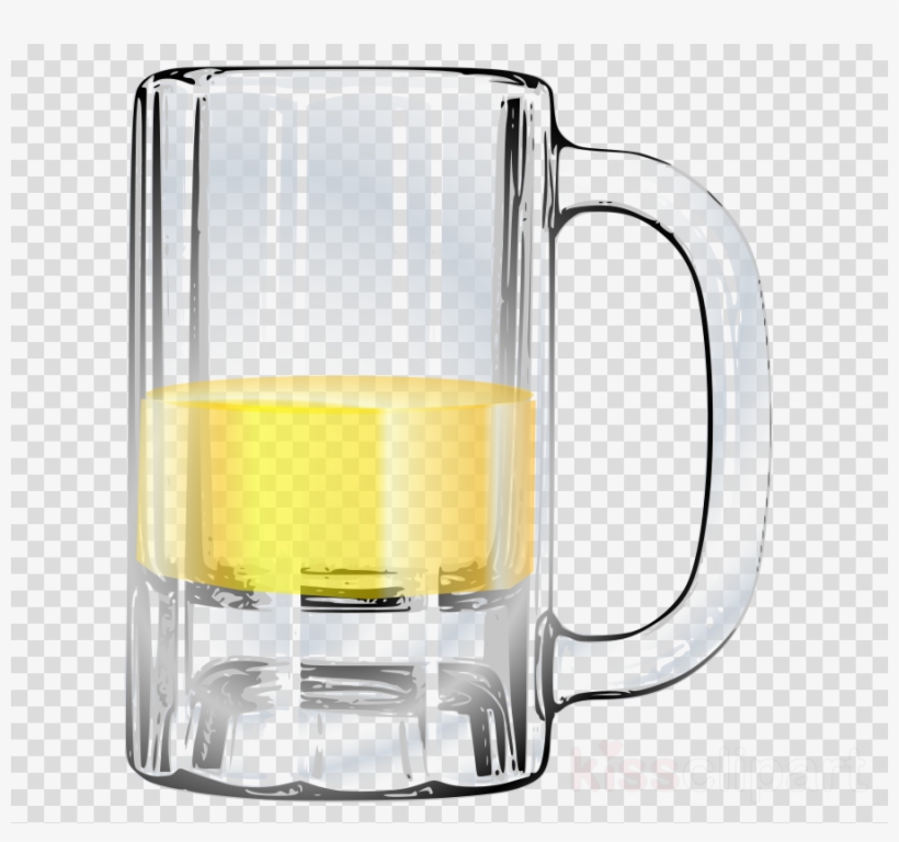 Download Empty Glass Of Beer Png Clipart Beer Glasses - Full Beer Mug Clipart, transparent png #4901857