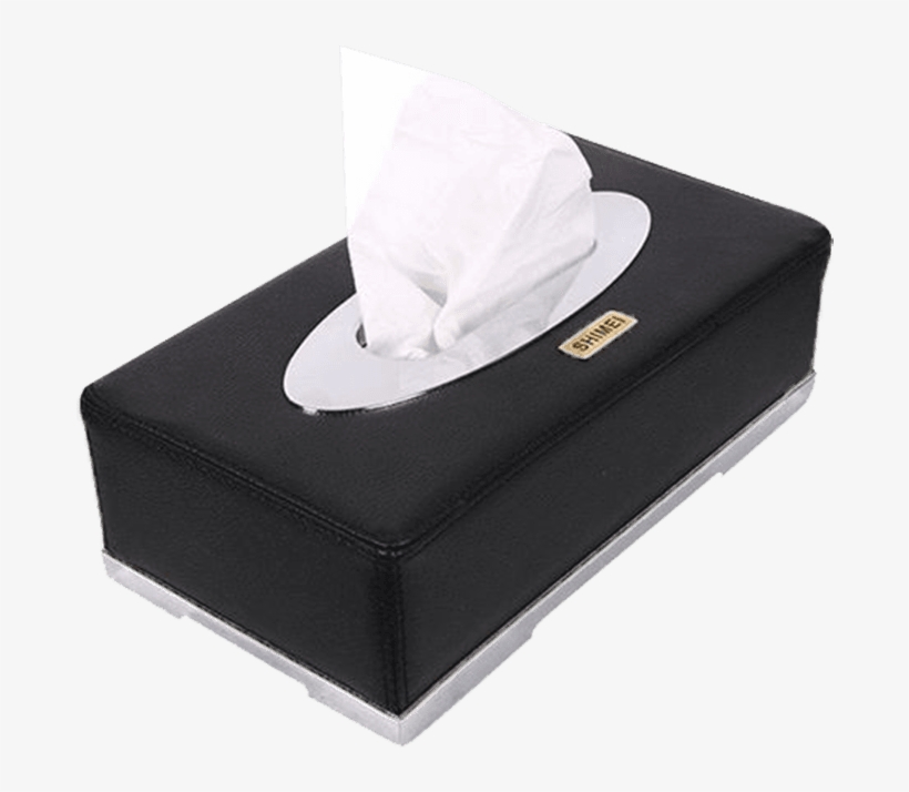 Pu Leather Tissue Box - Car, transparent png #4902952
