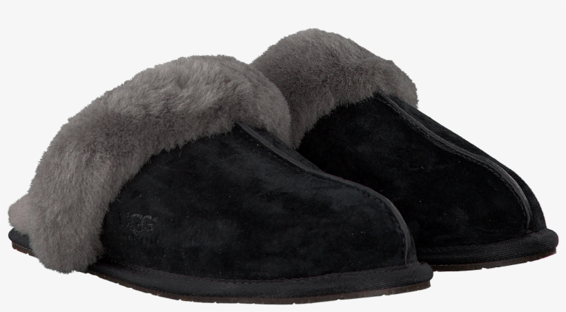 Ugg Chaussons Scuffette Ii En Noir - Slip-on Shoe, transparent png #4903161
