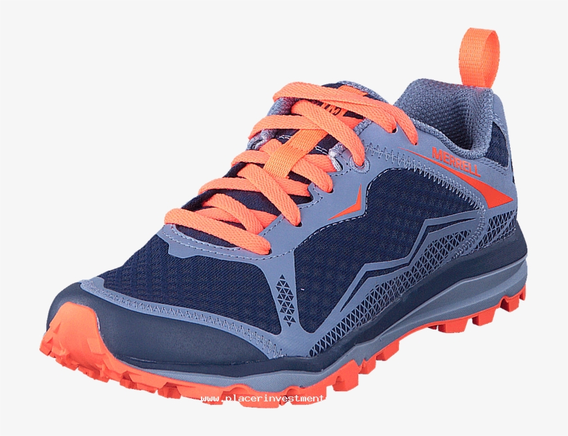 Merrell All Out Crush Light Crown Blue 58796-00 Womens - Shoe, transparent png #4903214