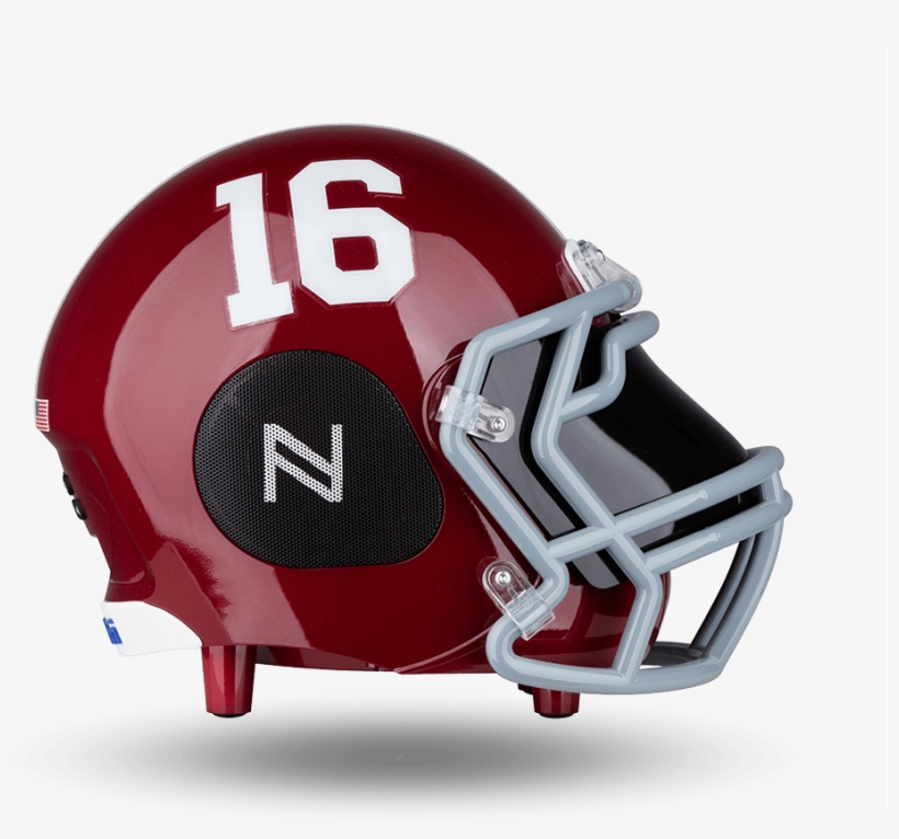 Alabama Front - Alabama Crimson Tide Bluetooth Helmet Speaker, transparent png #4903795