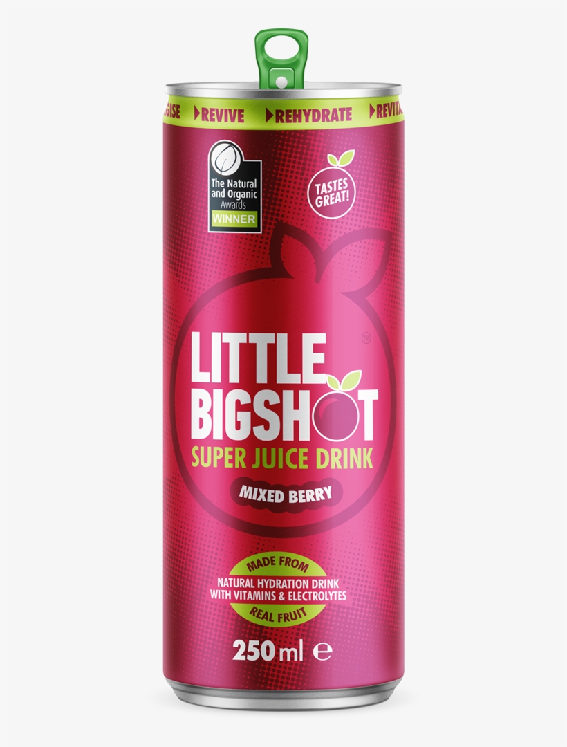 Mixed-berry - Little Big Shots Energy Drink, transparent png #4905256