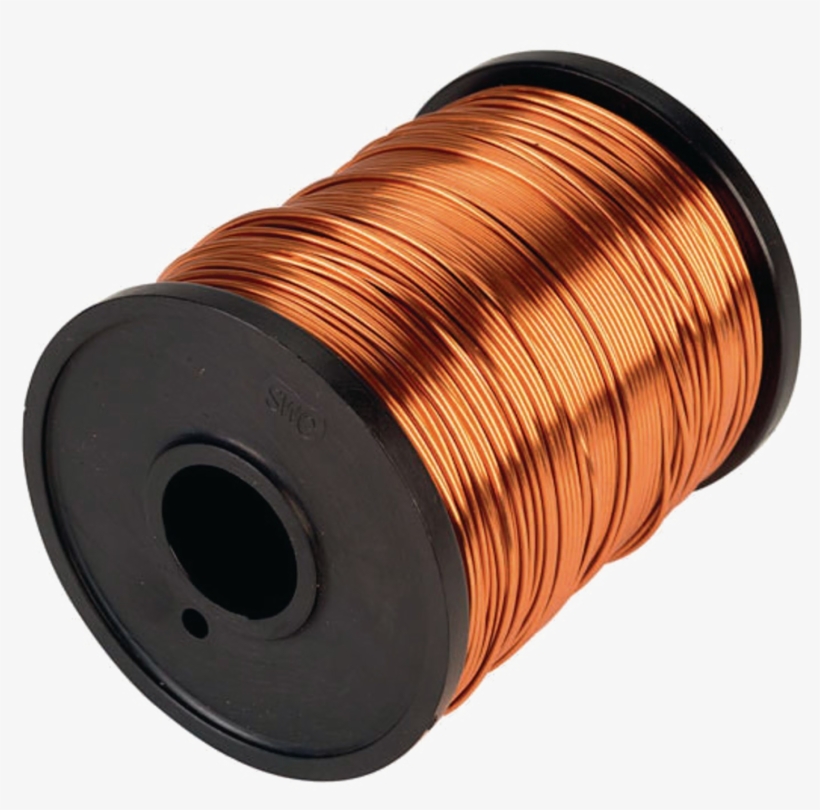 Copper Wire Png Transparent - Enamelled Copper Wire, transparent png #4906458