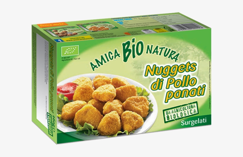 Chicken Nuggets Amica Natura Organic 260g Pack - Snack, transparent png #4909416