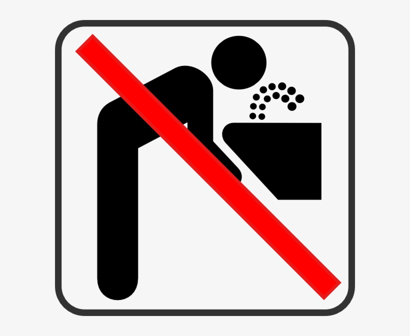 No Water Clip Art - Drinking Fountain Icon, transparent png #4909807
