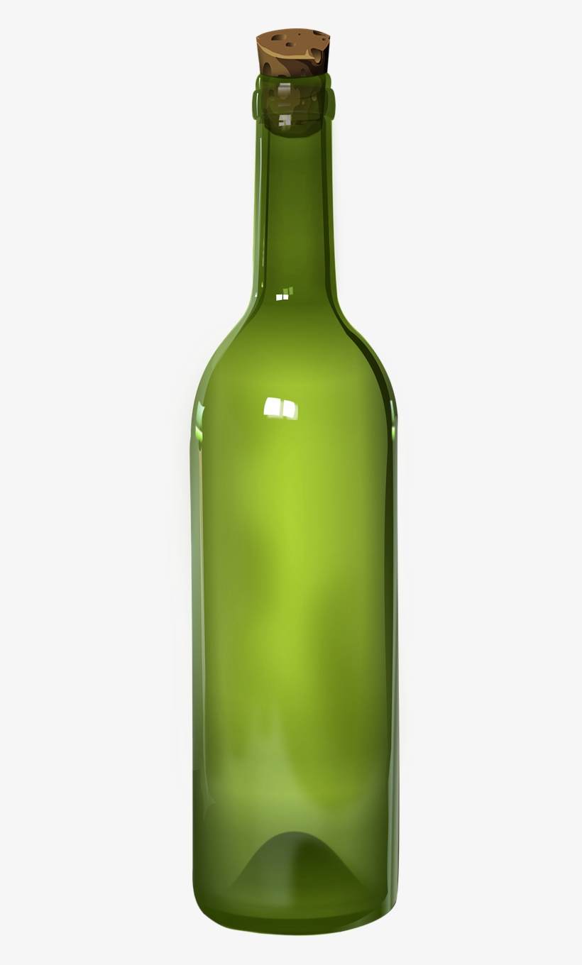 Bottle,vacuum,cap,empty Bottle,wine,bottle Of Wine,realistic - Wine, transparent png #4910023
