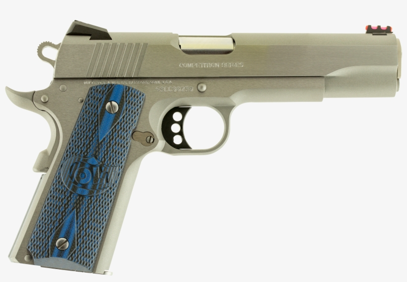 Png Black And White Library 1911 Clip 38 Super - Colt Competition 70 Series, transparent png #4910029
