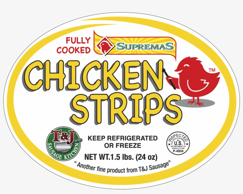 Supremas Chicken Strips - Chicken, transparent png #4910274