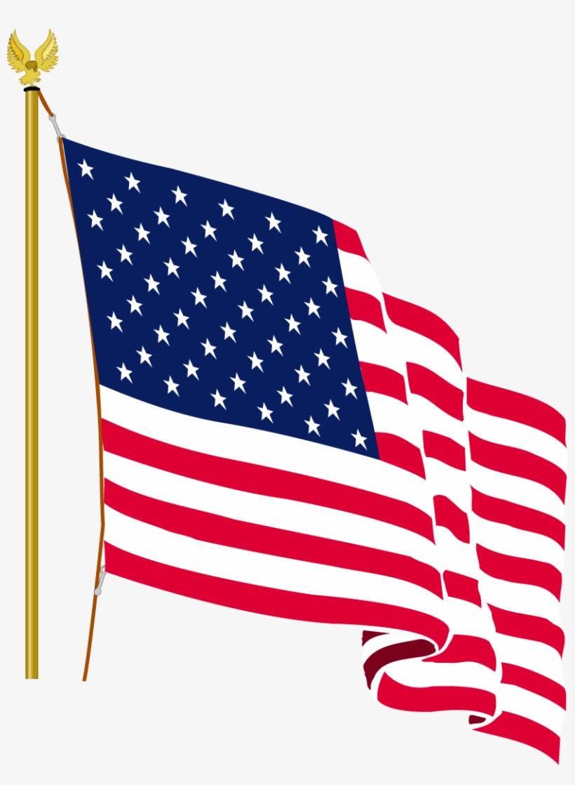 Spotlights Progressive Academy Of Creative Education - Us Flag Gif Small, transparent png #4910512