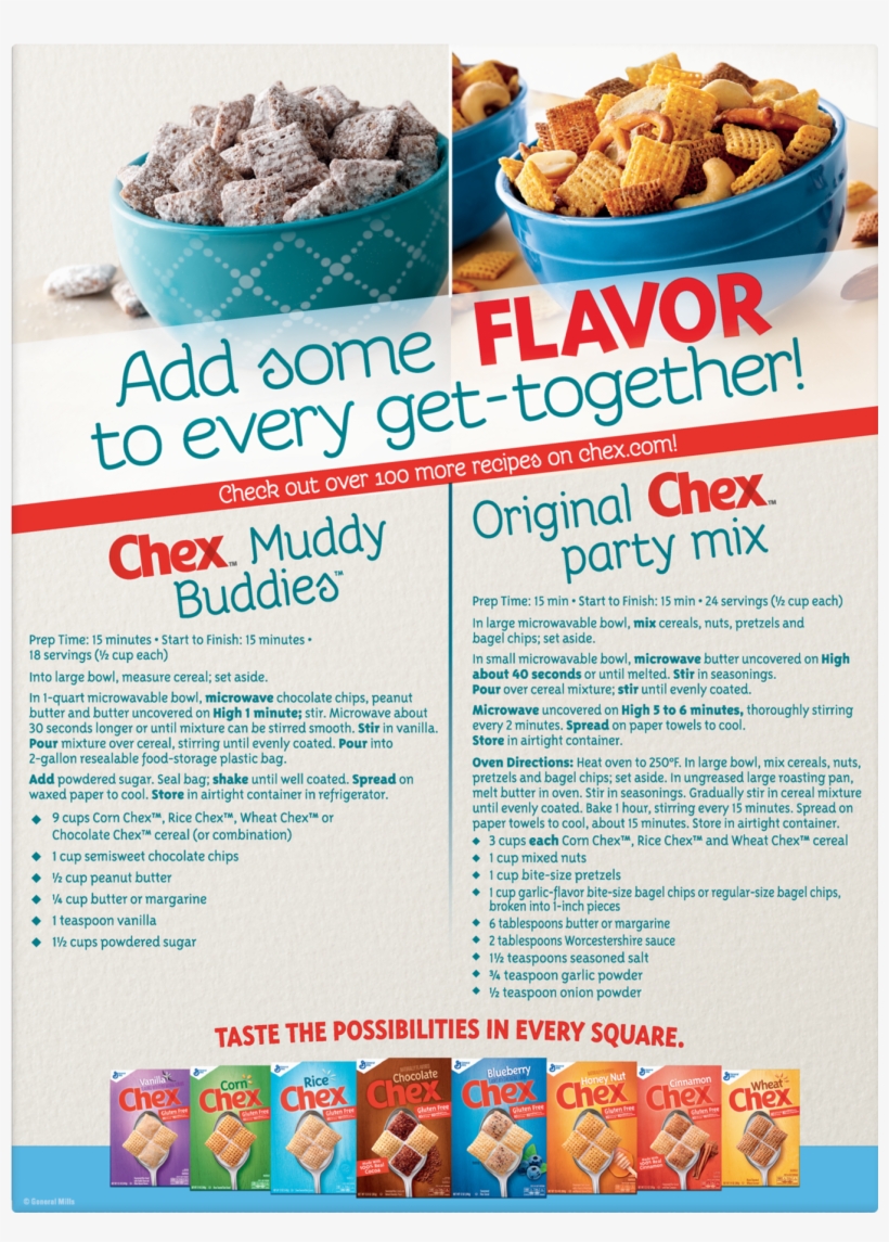 Rice Chex Cereal, Gluten-free Cereal, 18 Oz - Baked Goods, transparent png #4911169