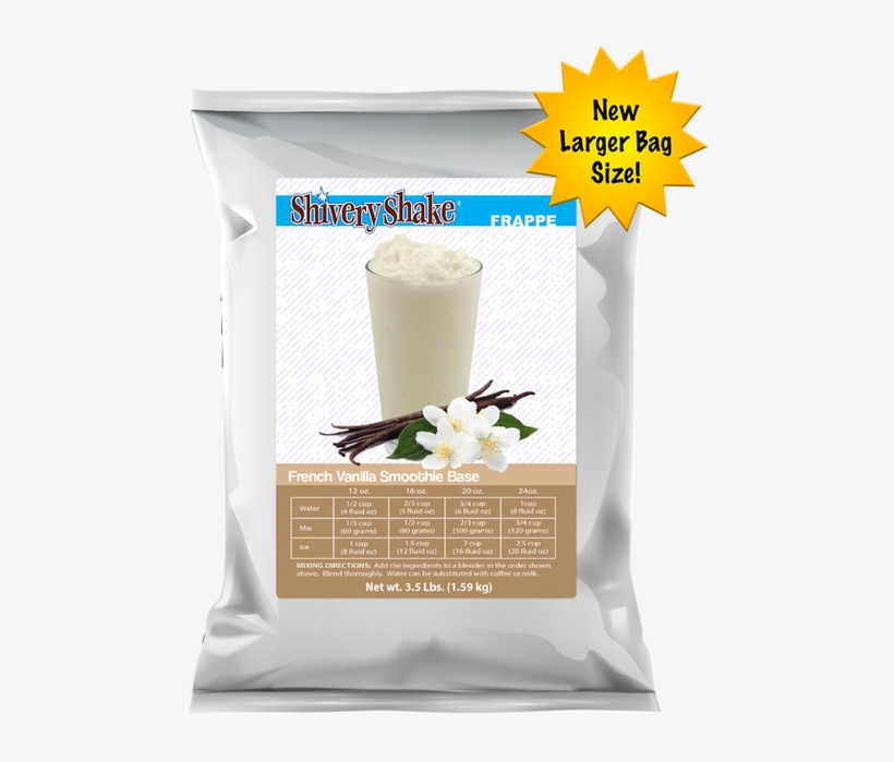 New Shivery Shake French Vanilla Smoothie Base In A - Volcanica Coffee French Vanilla Flavored Coffee 16, transparent png #4911478