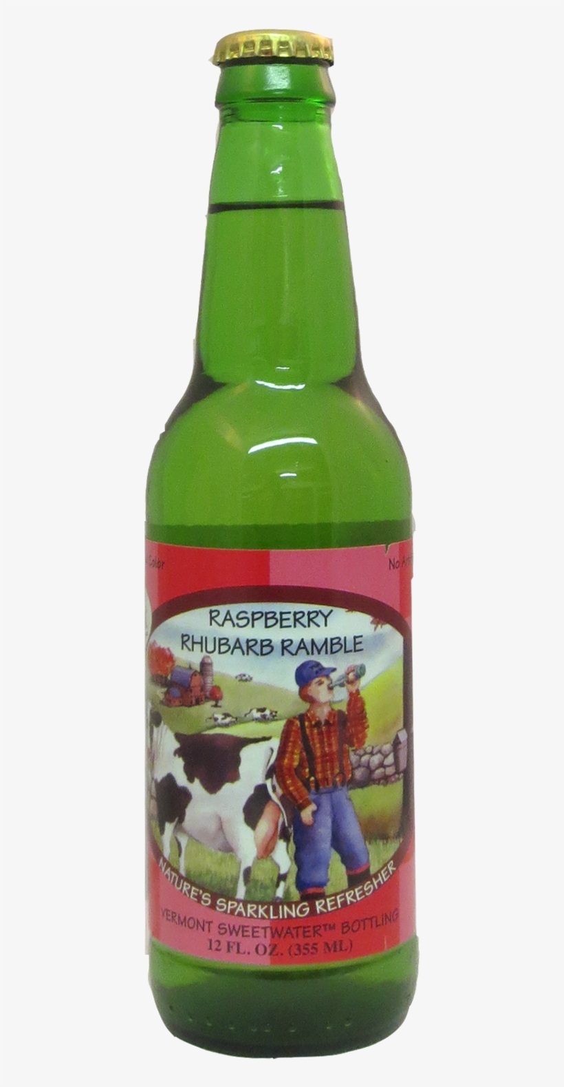 Vermont Sweetwater Raspberry Rhubarb Soda - Vermont Sweetwater Rugged Mountain Rootbeer, transparent png #4913546