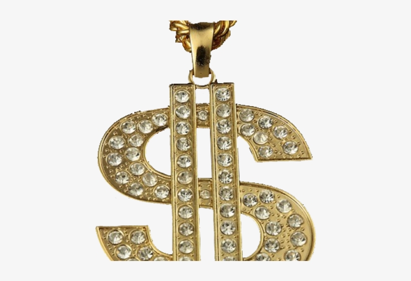 Chain Clipart Thug Life - Gold Chain Clipart Transparent, transparent png #4914208