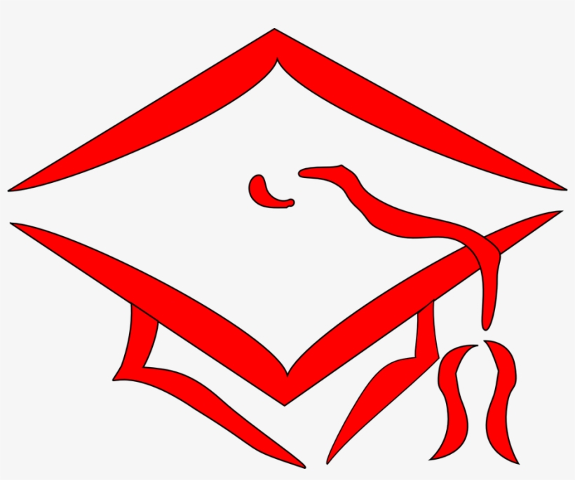 Collection Of Congratulations Graduate Cliparts - Graduation Hat Png Red, transparent png #4914400