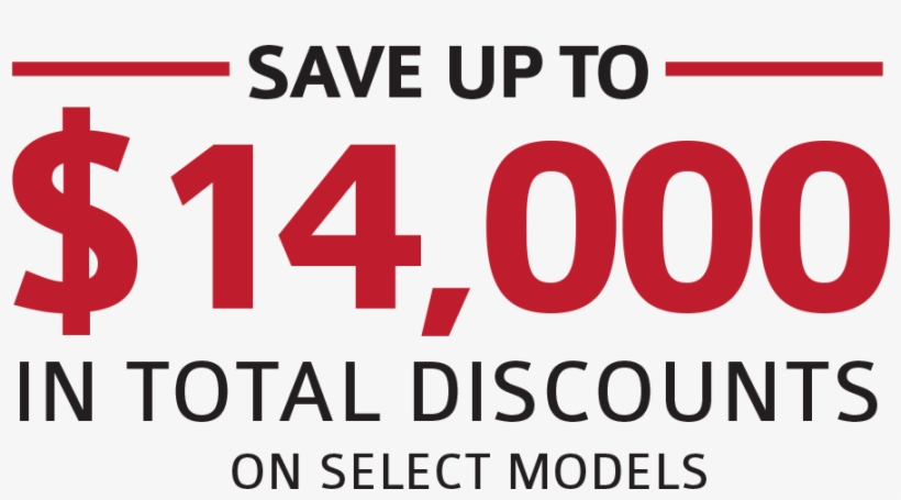 Save Up To $11,500 In Total Discounts - Discounts And Allowances, transparent png #4915411