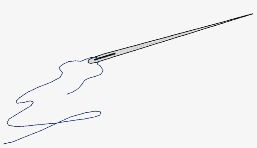 Sewing Needle - Cast A Fishing Line, transparent png #4915809