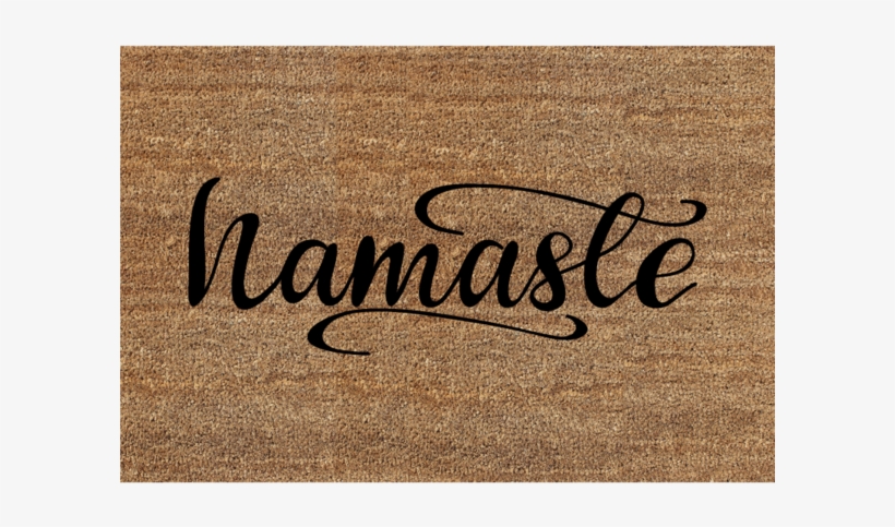 Classic Coir Funny Mat Namaste Png Namaste Doormat - Rude Doormats, transparent png #4916274