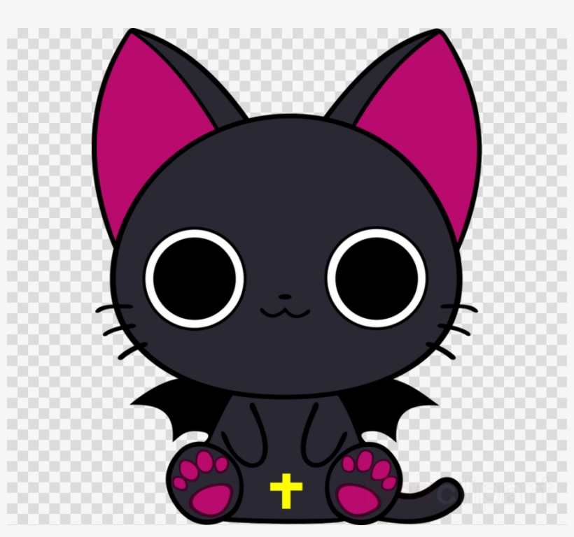 Download Nyanpire Render Clipart Cat Nyanpire Hello - Anime Cat With Wings, transparent png #4916435
