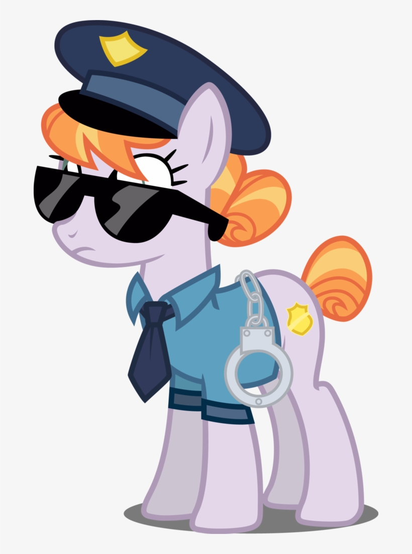 Vector Sombrero Animated Clipart Royalty Free Download - My Little Pony Police, transparent png #4916514