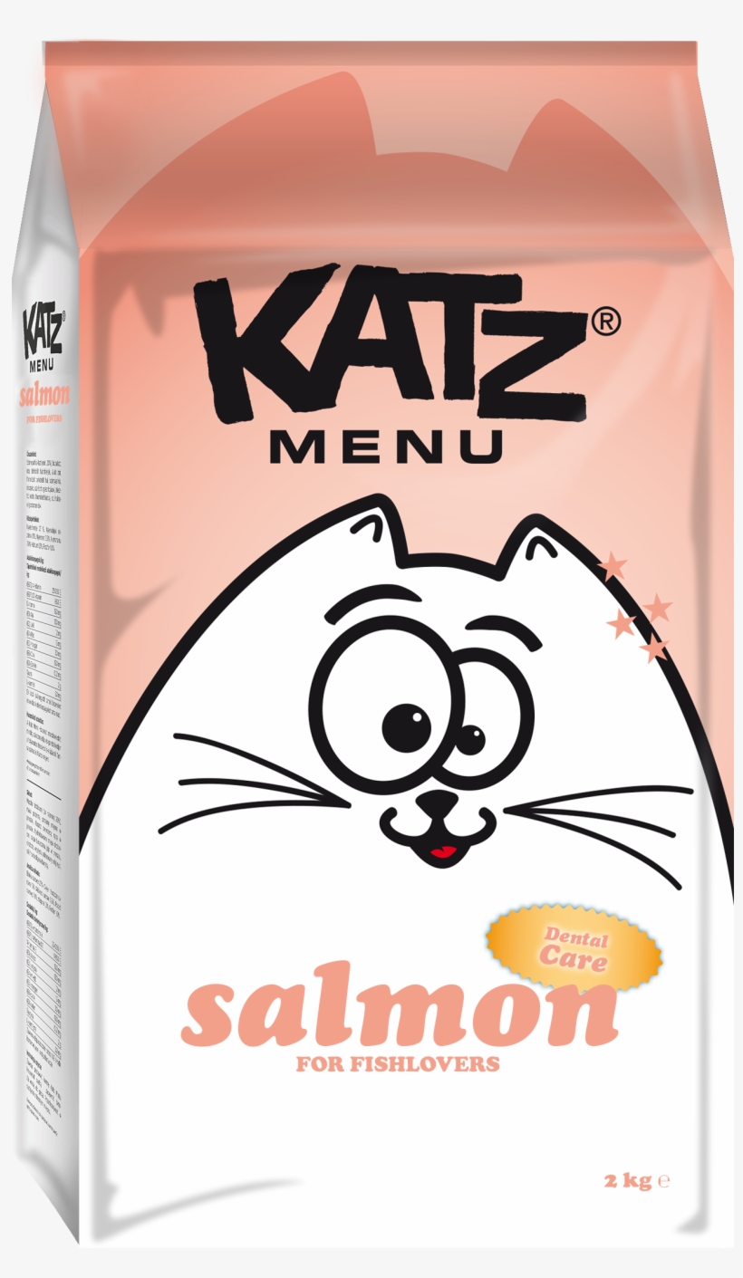 Katz Menu Salmon - Katz Menu Sterilized, transparent png #4916812