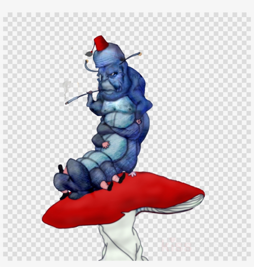 Alice In Wonderland Caterpillar Transparent Clipart - Caterpillar, transparent png #4917351